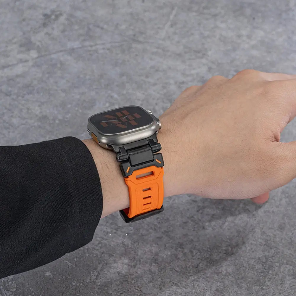 WatchBand Steel Silicone