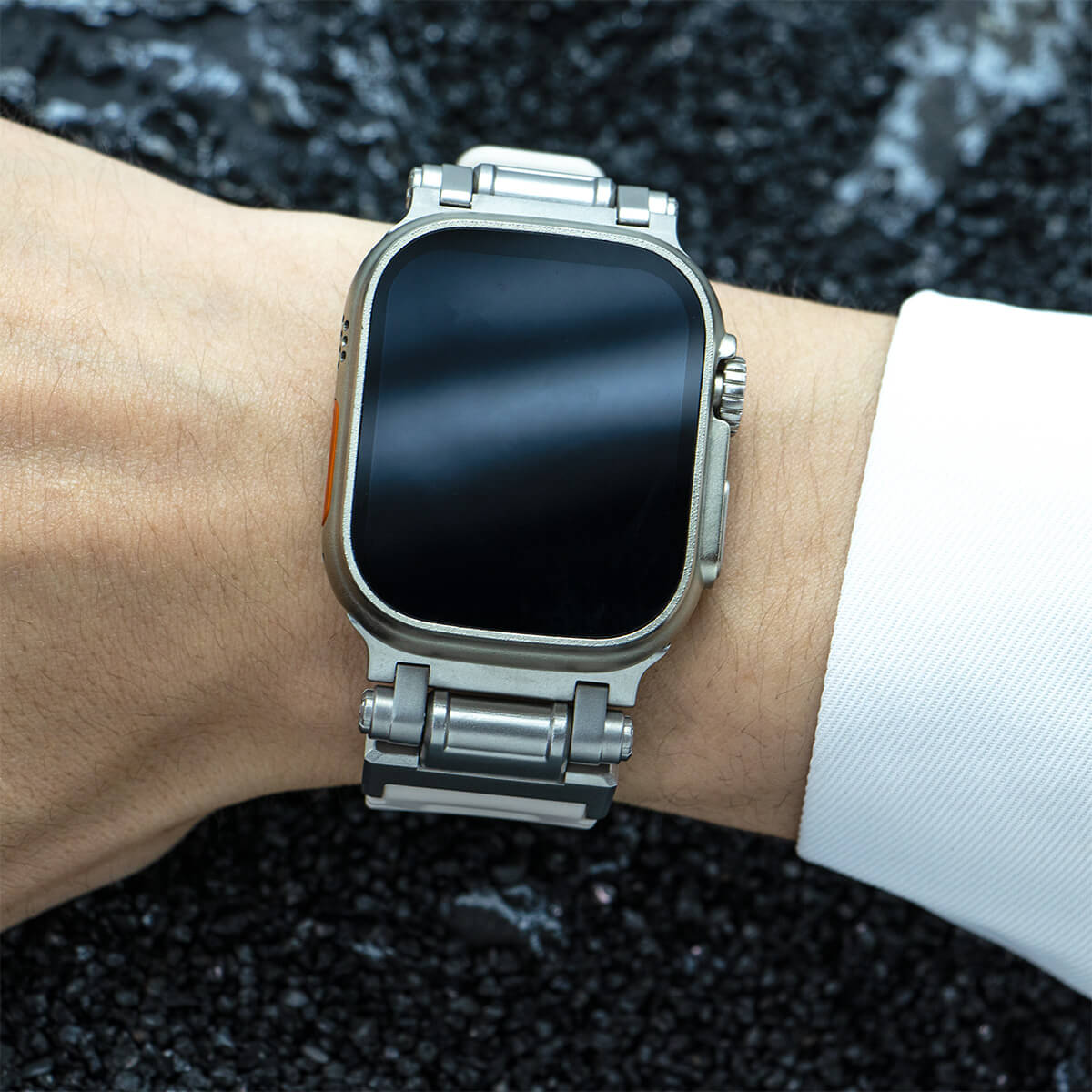 WatchBand Steel Silicone