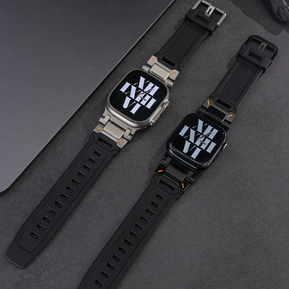 WatchBand Steel Silicone