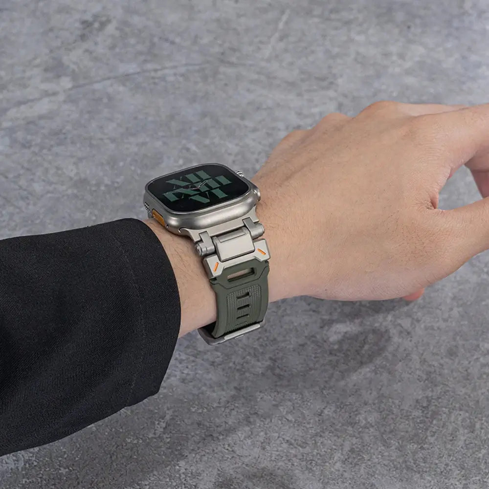 WatchBand Steel Silicone