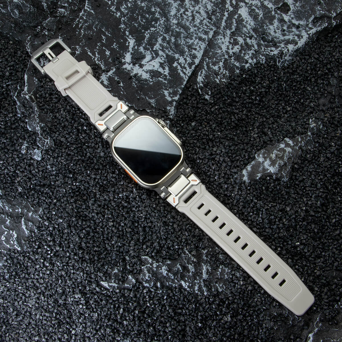 WatchBand Steel Silicone