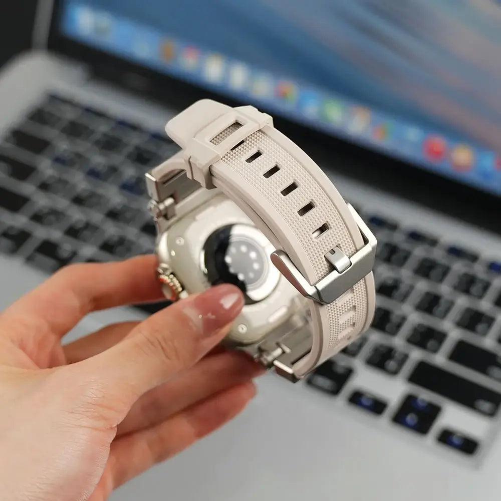 WatchBand Steel Silicone