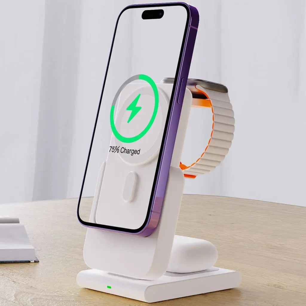 3 in 1 Power Bank Charging Station Evolved Chargers