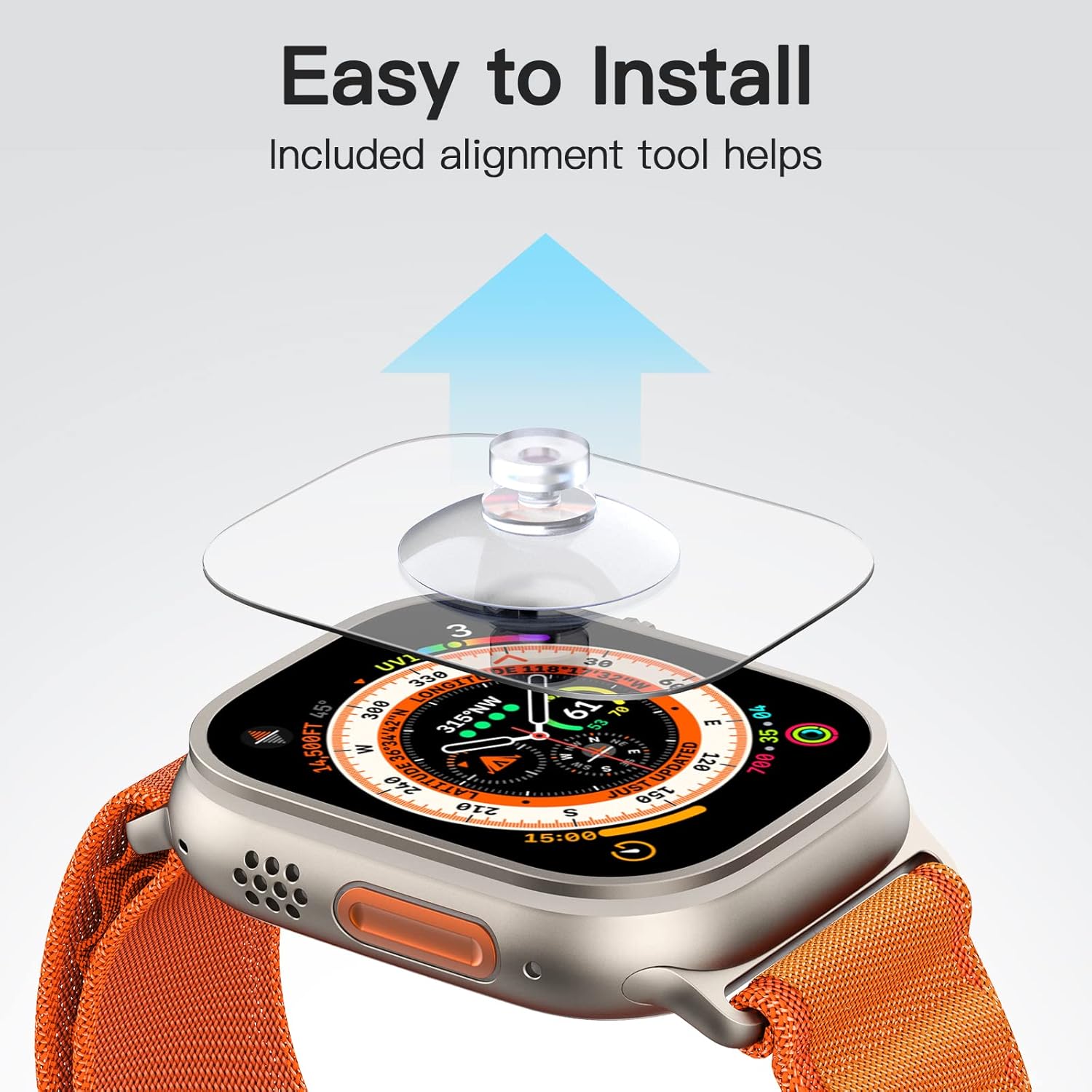 Apple Watch Tempered Glass Screen Protector