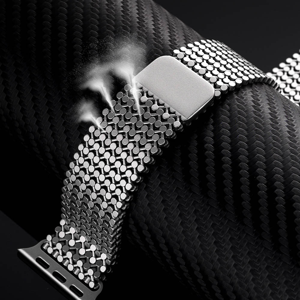 Magnetic Stainless Steel Mesh Band for Apple Watch