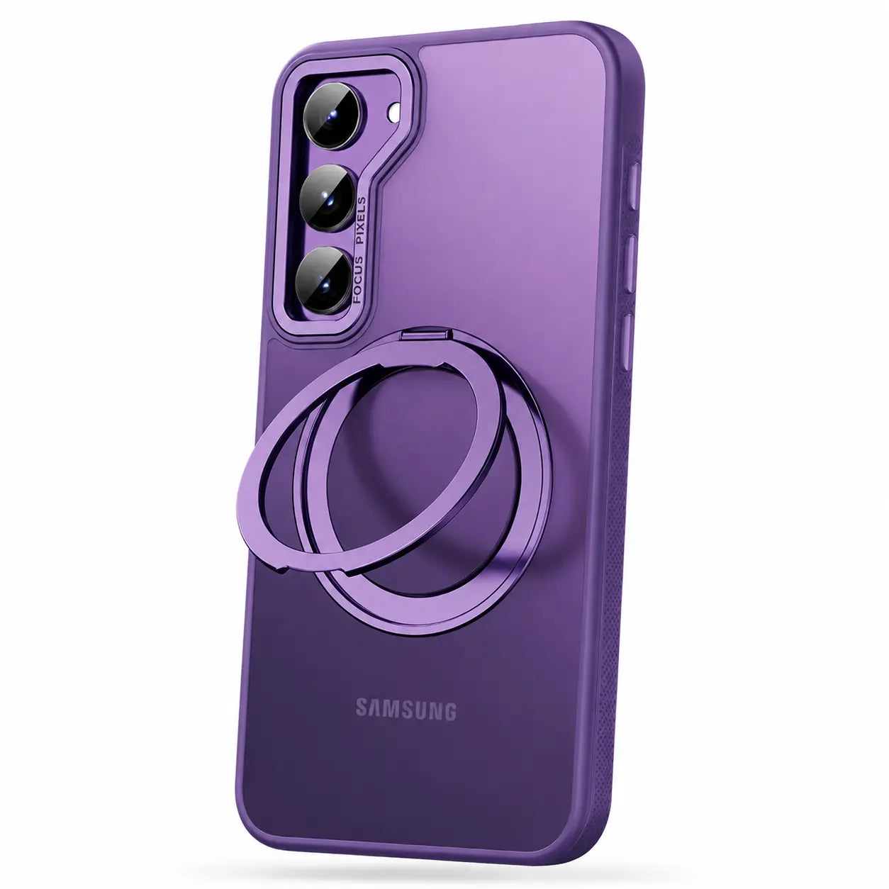 Protective phone case with a built-in kickstand #color_Lavender Purple